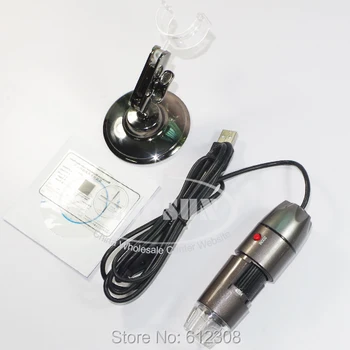 800X 2.0 MP USB Skaitmeninis Mikroskopas Endoskopą didinamasis stiklas Priartinti Vaizdą Vaizdo Kamera Su 8 LED lemputė & Priemonė Skaityti Dydis