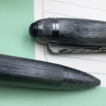 Naujas monte Metalo ballpoint twist sistema su lapų įrašą dizaino mb stylo prabangus rašiklis