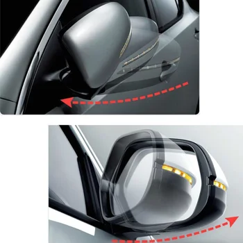 Universalus Auto Fold/Atsiskleisti Pusės Galinio vaizdo Veidrodis, Veidrodėliai Arčiau Sistemos Moduliai, skirti Visų Automobilių