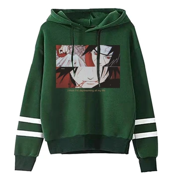 Harajuku Naruro Unisex Hoodies Japonų Anime Itachi Spausdinti Vyrų Hoodie Streetwear Laisvalaikio Megztiniai