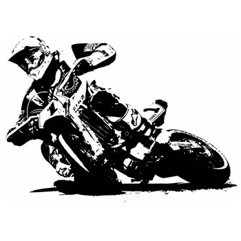 Off-road Motociklo Lipdukai Lenktynių Transporto priemonės Motokroso Plakatai Vinilo Sienos Lipdukai, Dekoras Freskos Ekstremalių Autocycle Racing Lipdukai