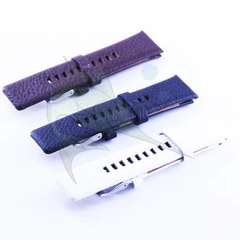 Natūralios Odos Watchband,Ruda / Juoda / Balta 24mm 26mm 28mm natūralios odos laikrodžio dirželis reloj dyzelinas