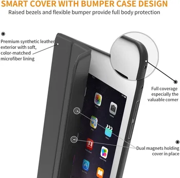 Magnetas Case For iPad 2 3 4 Minkštas Silicio Stovi Dangtelis, Skirtas 