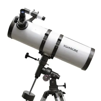 Visionking Atspindys 150750 Astronominis Teleskopas 5.9 Colių 150X Monokuliariniai Star Mėnulio Stebėjimo Su Pusiaujo Mount Trikojo
