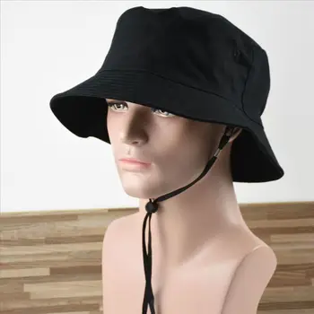 Nauja Bucket Hat Mens Didelis Size Grynos Medvilnės Saulės Bžūp Vyrų Kibiro Kepurę Didelis Galvos Vyras Plius Dydis Boonie Hat 57-60cm 60-62cm 62-64cm