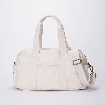 Drobė maišelis naujas nešti maišą didelės talpos audinio maišelis kelionės krepšys bagažo krepšys pečių maišą