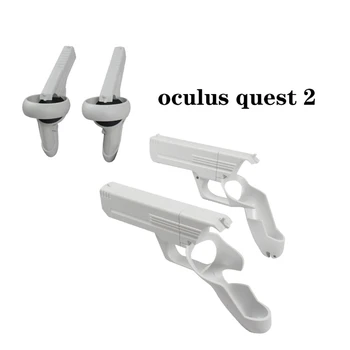 1Pair VR Žaidimai Šaudymo Žaidimas Korpuso Kairėje ir Dešinėje Šaudymo Žaidimas Modelis Oculus Quest 2 Touch Valdiklio Priedai