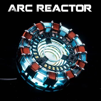1:1 Masto Vyras Lanko Reaktoriaus Reikia Surinkti Reaktoriaus Skersmuo 8cm Su LED Šviesos Veiksmų Su anglų Vadovą MK1/MK2
