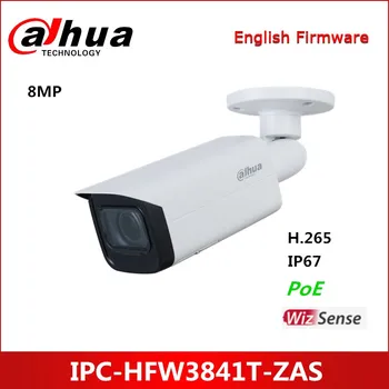 Dahua 8MP IR Vari-focal Kulka WizSense Tinklo Kamera IPC-HFW3841T-ZAS Palaiko max. 256 G Micro SD kortelės, IP Kameros