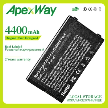 Apexway A32-A8 Baterija Asus A8 A8A A8Dc A8E A8F A8Fm A8H A8He A8J A8Ja A8Jc A8Je A8Jm A8Jn A8Jp A8Jr A8Js A8Jv A8Z N80