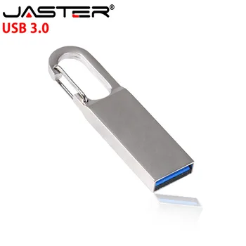 JASTER lazerio pagal užsakymą(per 10vnt nemokamai logotipą), metalo pultelio USB 3.0 atminties kortelė, usb atmintinė 128 GB 64 GB 16 GB 32 GB, 4 GB pendrive