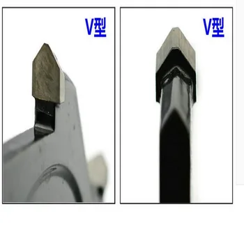 Nemokamas pristatymas 1PC aukštos kokybės U/V formos dantys 100*20*8/10*8T/12T TCT taškų blade Taškų Aliuminio plokštės/alunimun