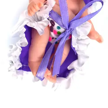12cm Mielas Vinilo Modeliavimas Kišenėje Miega Lėlės Skaidrus Kamuolys, Žaislai, Kūdikių Dovanų Kūdikių Lėlės, Žaislai Kūdikiams, kūdikių Draugai mini Lėlės