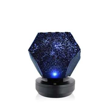 LED Star Naktį Šviesos Projektorius Žvaigždėtas Dangus Galaxy Pasukti Lempos Miegamasis Namų Stalo Dekoracija Vaikų Dovanų USB Apmokestinimo 