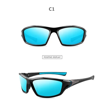 2020 naujų dviračių akiniai poliarizuoti naktinio matymo akiniai nuo saulės sporto poliarizuoti akiniai nuo saulės vyrams lauko dviračių UV400 akiniai