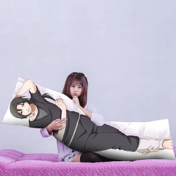 Naujas Anime Naruto Hugging Užvalkalas Animacinių Filmų Uchiha Sasuke Itachi Hatake Kakashi Hugging Namo Kūno Pagalvė Padengti