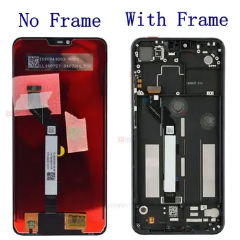 LCD Xiaomi Mi 8 Lite LCD Jutiklinis ekranas Asamblėjos Xiaomi Mi8 Lite Ekranas, 8 Jaunimo 8X Mi 8 Lite Ekranu Pakeitimas