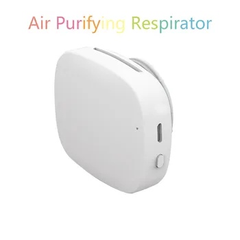 Elektros Respiratorių Su Keičiamomis Aktyvintos Anglies Apsaugoti Sluoksnis Su Vožtuvas Apsaugine Kauke Oro Valymo Respiratorius