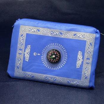 Nešiojamų Maldos Kilimėlio Vandeniui Pocket Musulmonų Maldos Kilimėlio Kilimėlis Antklodė su Maišelis Oksfordo Fabric100*60cm