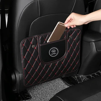 Pluošto, odos automobilio sėdynės anti-anti kick-kick kilimėlis Opel Astra G H J Corsa 