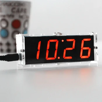 LED Laikmatis, Skaitmeninis Displėjus, Elektroninis Laikrodis Formavimo Rinkinį 51 Single-chip 