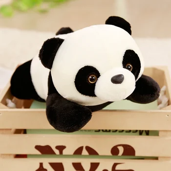 1pc 30cm/35cm/50cm Pliušinis Panda Pagalvių, Žaislų, Mielas Gyvūnų iškamšų Lėlės Žaislas Panda Pagalvę Gimtadienio Dovana Vaikams & Draugei, Dovanos