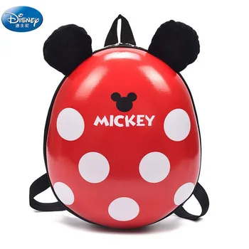 Merginos Mickey Minnie Mouse Sunkiai shell Pliušinis Kuprinės disney berniukų mokyklos kuprinė vaikams Mokyklos dovana