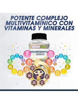 Pagrįstas Multivitaminų Kompleksas vitaminų ir mineralų | Stiprina organizmo Apsaugą ir pagerina Memoria | 60 tablečių