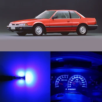 WLJH Super Šviesus 12V Skydelio Grupių Daviklis Spidometro Grupių LED Šviesos Rinkiniai Honda Prelude 1981-2001