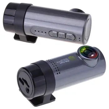 Mini WiFi, Automobilių DVR vaizdo Kameros prietaisų Skydelio 360 laipsnių HD 720P Vaizdo įrašymas Auto Priekiniai Brūkšnys Kameros Skaitmeninė vaizdo Kamera Registratorius