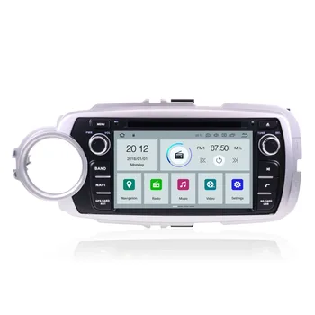 Aotsr Android 9.0 multimedia Car GPS Navigacija, automobilių Autoradio DVD grotuvas Player TOYOTA Yaris 2012+ Sat Navigacijos Headunit