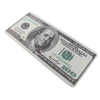 700*300 100 dolerių banknotų modelio spausdinimo pelės mygtukai Naujumo idėjos dovanų Overlock didelis USD kilimėlis