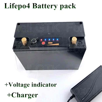 Gilaus ciklo akumuliatoriai 12V 30Ah lifepo4 ličio geležies saulės baterija didelės galios accu bateria 12v 20ah akku bateria pack