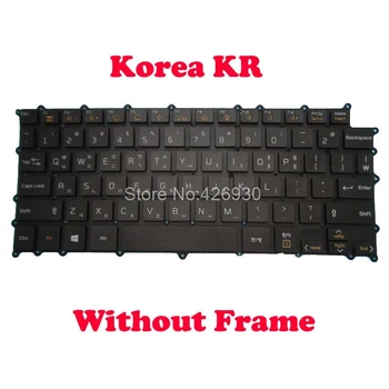 KR Klaviatūra su foniniu Apšvietimu, Skirtą LG 13Z980 SG-91000-2VA SG-91000-XRA SG-91000-XUA SN3871BL SG-91020-40A SG-91020-2VA SG-91020-2RA Korėja
