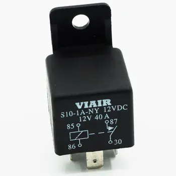 Automobilių relay VIAIR 40 Amp (12V 4 pin relės transporto priemonės pakeitimo švilpukas garsiakalbis Relay Automatinis įtampos Jungiklis