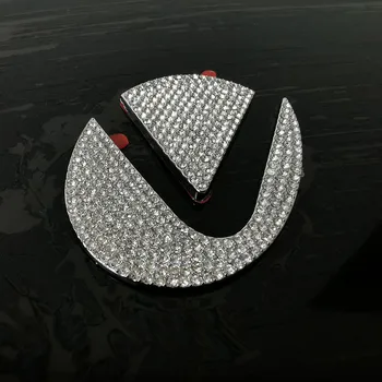 1 Vnt Automobilių vairo automobilio logotipas dekoro lipduko gręžimo Japonijos automobilių lipdukas diamond apdailos 3D automobilių apdailos