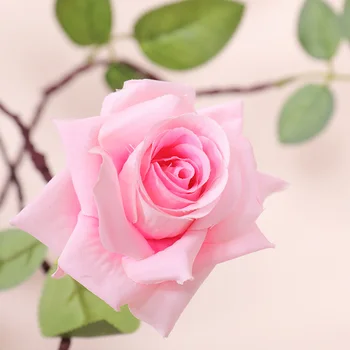300cm Dirbtinės Gėlės Rožės Rotango Ivy Vynuogių šilko gėlės string Namų Vestuvių sienų Apdailai Netikrą leaf 