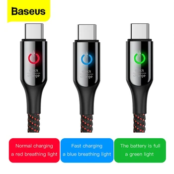 Baseus 3A USB C Tipo Kabelio 