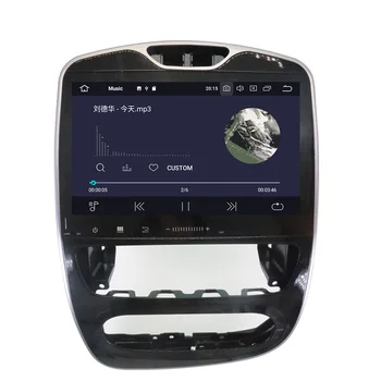 Android 10.0 Built-in DSP Automobilių Grotuvas GPS multimedijos Radijo Renault Clio 2013 - 2019 Automobilių GPS Navigacija, Garso ir Vaizdo IPS Ekranas