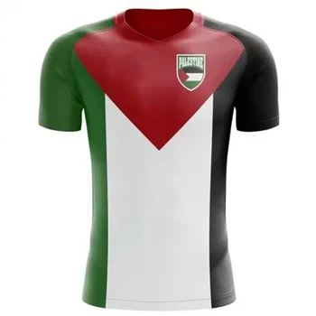 Futbol Camisa T-Shirt 2020 M. 2021 M. Palestinoje 3 Spalvų Atsitiktinis Vyrai Trumpas Rankovės Marškinėliai Geriausios Kokybės Užsakymą Palestinoje Maillot De Koja