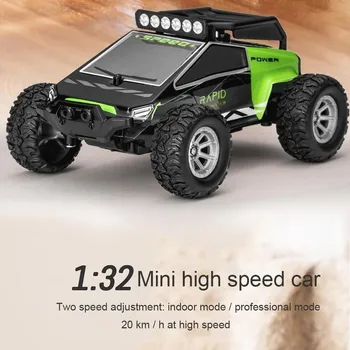 1:32 4WD 2.4 GHz Mini Off-Road RC Lenktyninių Sunkvežimių Transporto priemonės Kopimo Greitis Dovanos Aukštos Kontrolės Modelį Nuotolinio Vaikams Automobilių 2 P4U4