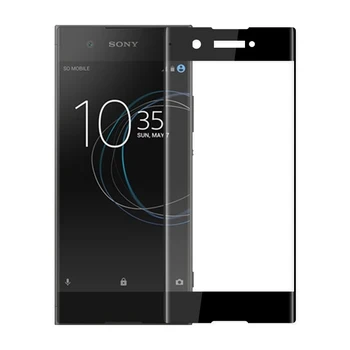 Sony Xperia XA2 Ultra XA1 Ultra 3D visiškai Padengti grūdinto Stiklo Screen Protector, plėvelės Sony Xperia XA1 Plius XA2 Plus Dual