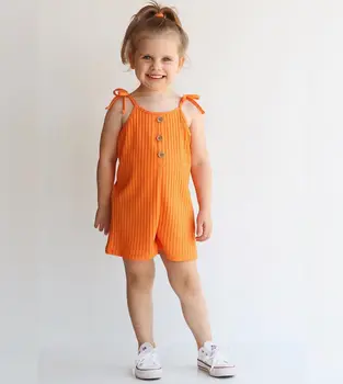 Mergaičių Drabužius 2020 M. 7 Spalvų Karšto Naujagimiui BabyHalter Romper Jumpsuit Vasaros Komplektus, Vieno Gabalus ClothingBodysuits