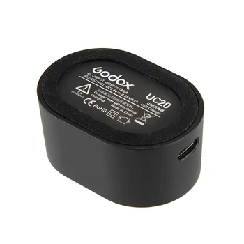 Godox UC20 USB Įkroviklio V350 Serijos-Fotoaparatas Mirksi