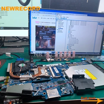 NEWRECORD KCL00 LA-4901P Pagrindinė plokštė HP Elitebook 8440P 594027-001 594026-001 Nešiojamas Plokštė DDR3 nemokamai CPU pilnai išbandyti