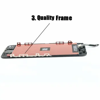 [6 USD DOVANA] Patikrintas LCD iPhone 6 6S 7 8 Ekrano Pakeitimas Rodyti 66S78 Juoda Balta Afficheur su Taisymo Įrankis