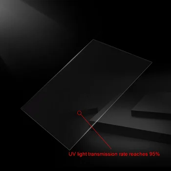 DLP apsaugine Plėvele UV LED Kietinimo Šviesoje LCD SLA Dervos 3D Spausdintuvo Dalys 140x200x0.15mm Lapas FEP Filmas Fotonų Dervos Įrankis