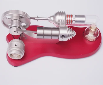Cool !Miniatiūriniai Stirlingo variklio Generatorius turi bylą ir LED M14-22-D M14-03-S M14-040S M14-05-S M14-06-S M14-03-L M14-V4-D