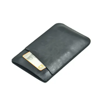 Dviaukštis stiliaus rankovių, dangtelis dėklas,mikropluošto odos Phone sleeve case for Samsung Galaxy Note 8 9 Pastaba,Su kortele pocker