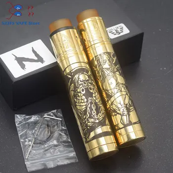 Yftk e cigarečių Oldboy Noname mod Garintuvas, žalvario, Mechaninė Mod 18650 baterija 24mm diamater vape vs Rogue Mod Kit atto modifikacijos